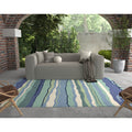 Kas Harbor Ocean Lagoon Rug 33 X 53