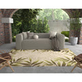 Kas Harbor Sand Nature Round Rug 76