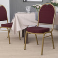Dome Fabric Banquet Chair