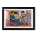Domino Players 1921 Henri Matisse Custom Framed Print