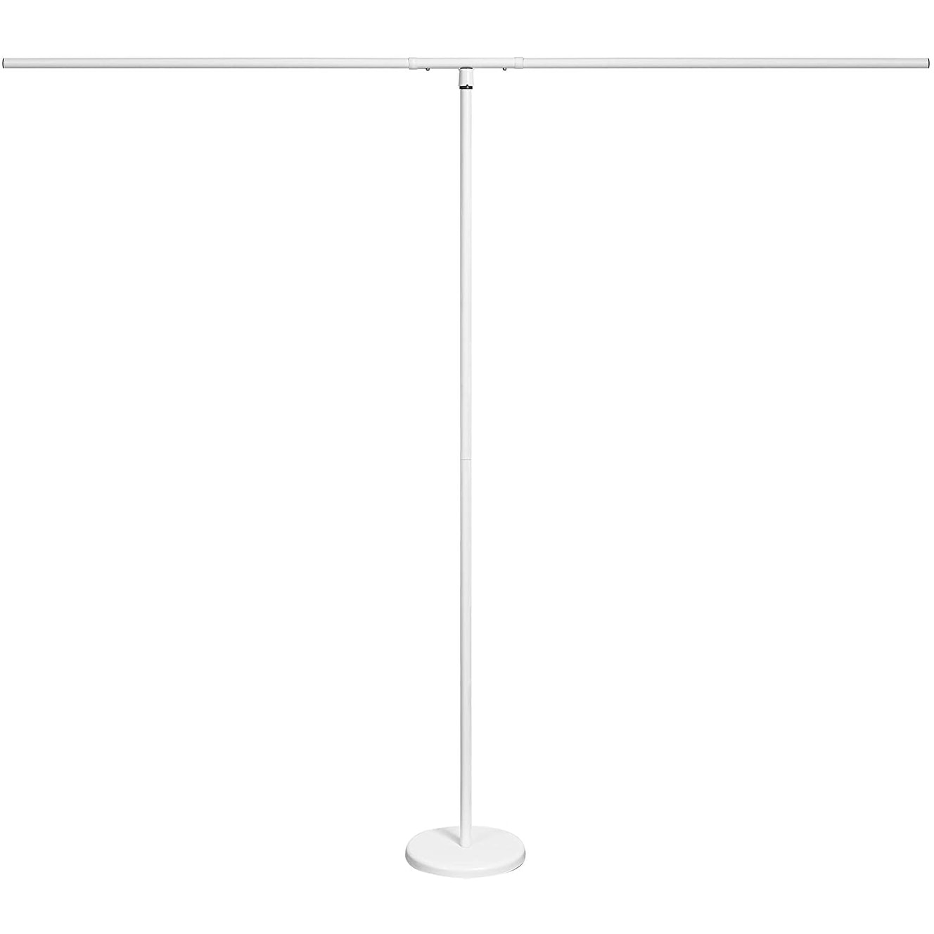 Dont Look At Me Instant Room Divider T Shaped White Frame