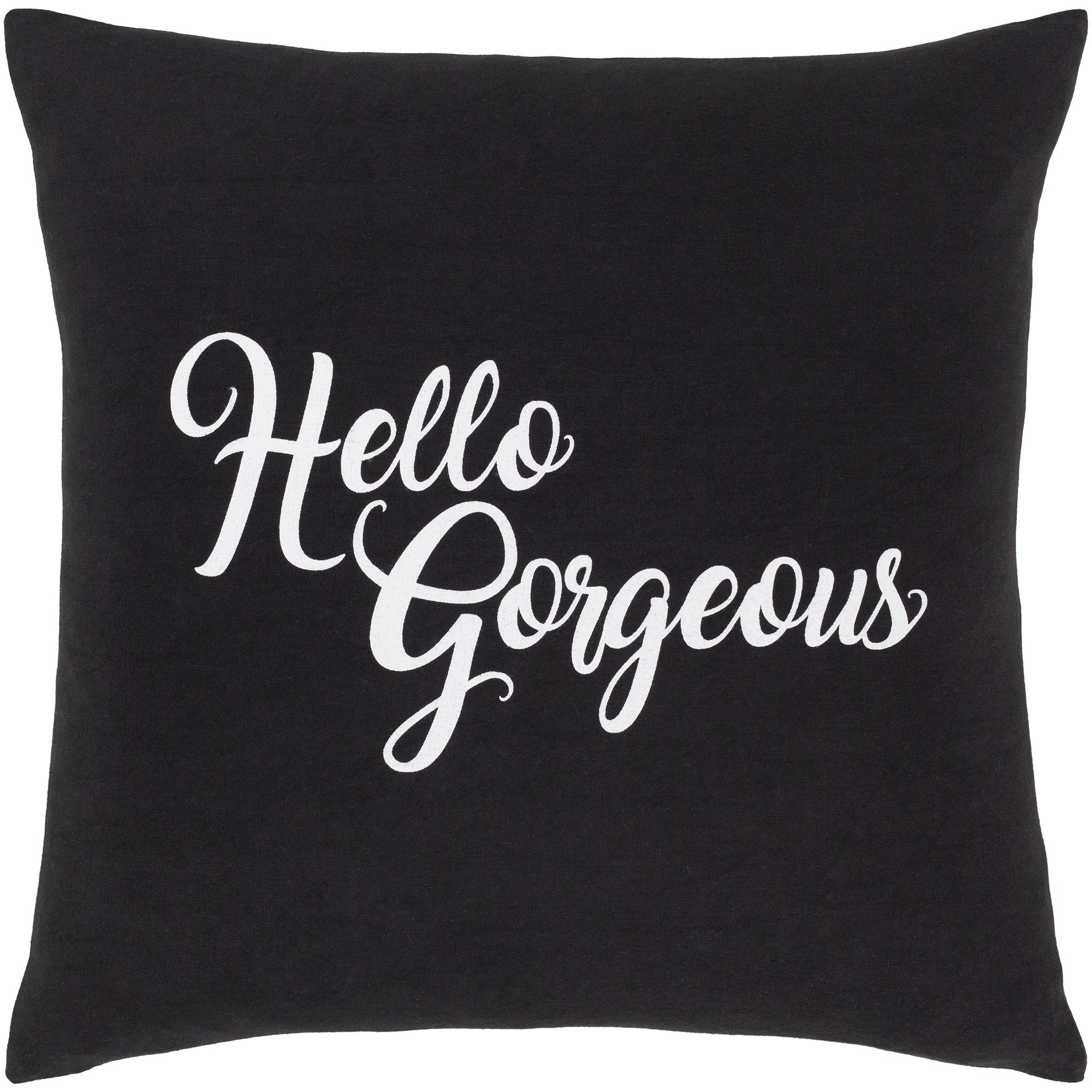 Donatella Novelty 18 Inch Poly Or Feather Down Filled Throw Pillow