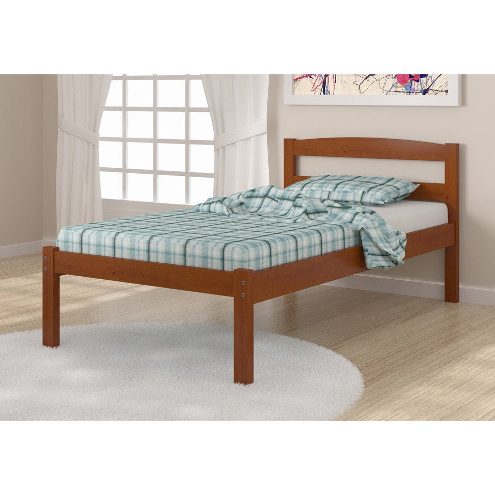 Donco Kids Econo Twin Size Light Espresso Bed