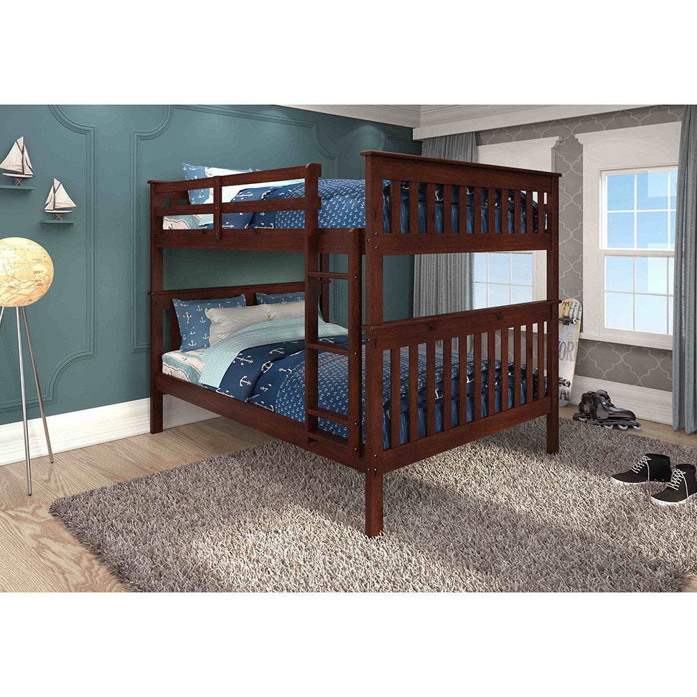 Donco Kids Mission Pine Full Over Full Bunk Bed