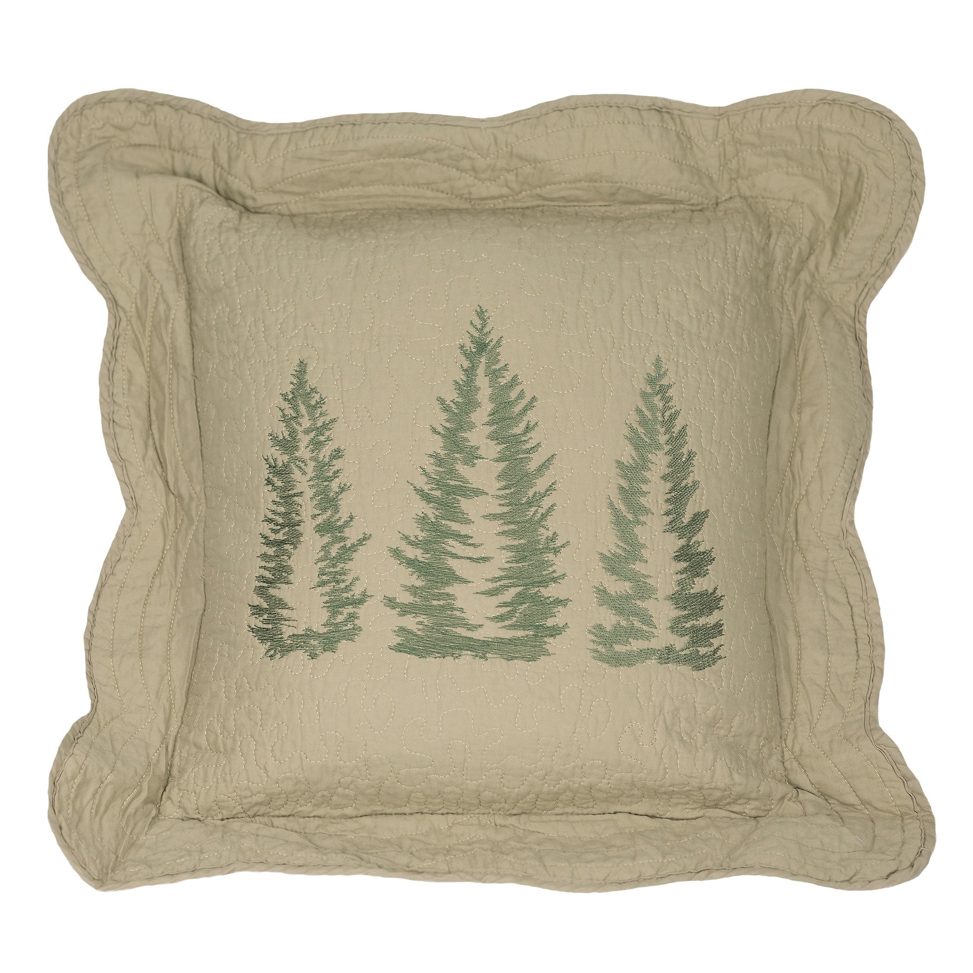Donna Sharp Bear Creek Trees Decorative Pillow