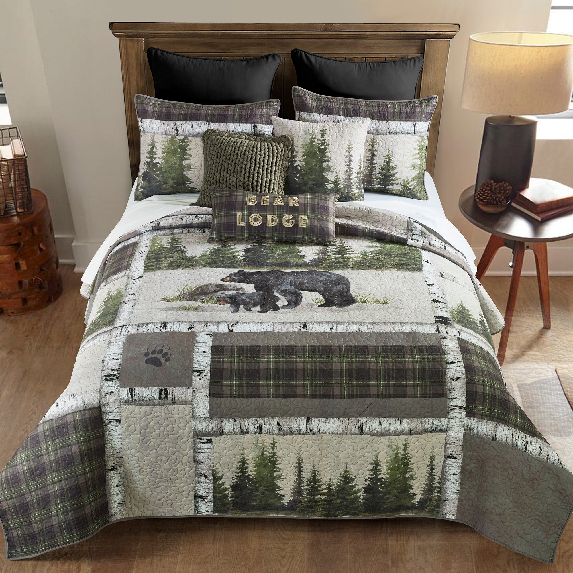 Donna Sharp Bear Panels Ucc Quit Set