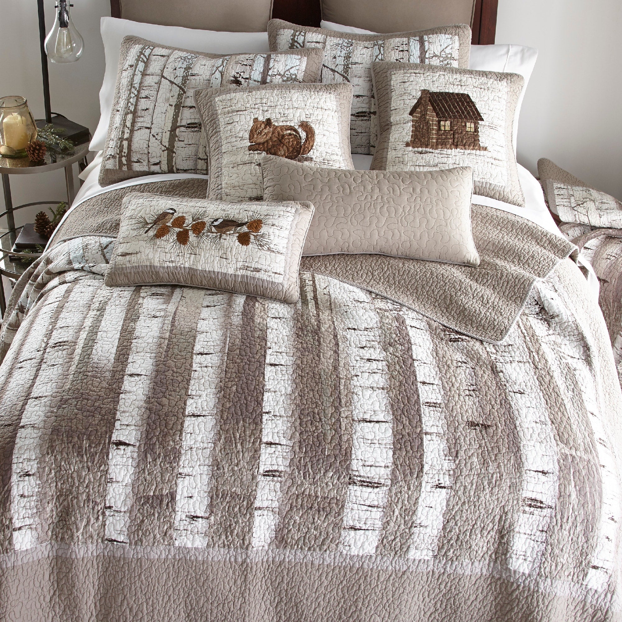 Donna Sharp Birch Forest Quilt Set