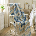 Donna Sharp Blue Diamond Polyesterthrow