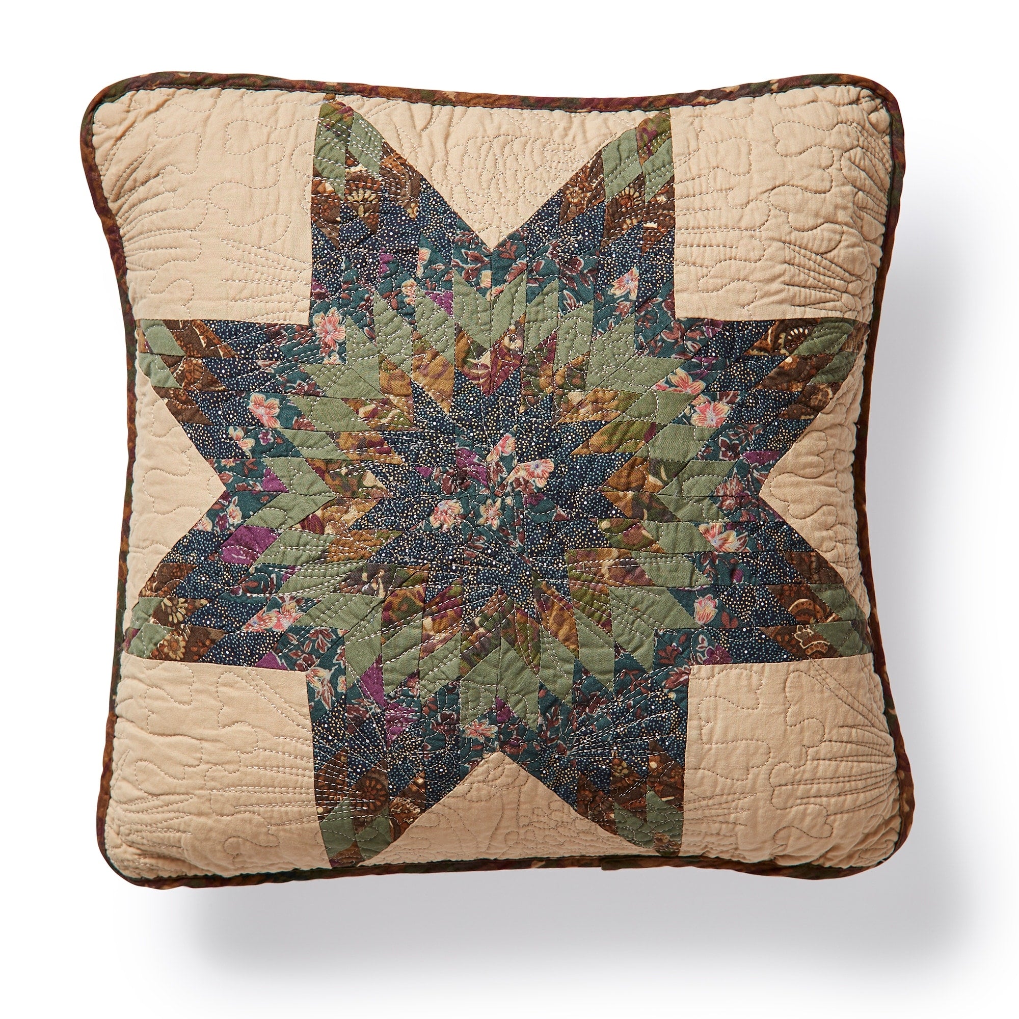 Donna Sharp Forest Star Square Decorative Pillow