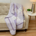 Donna Sharp Lavender Rose Throw
