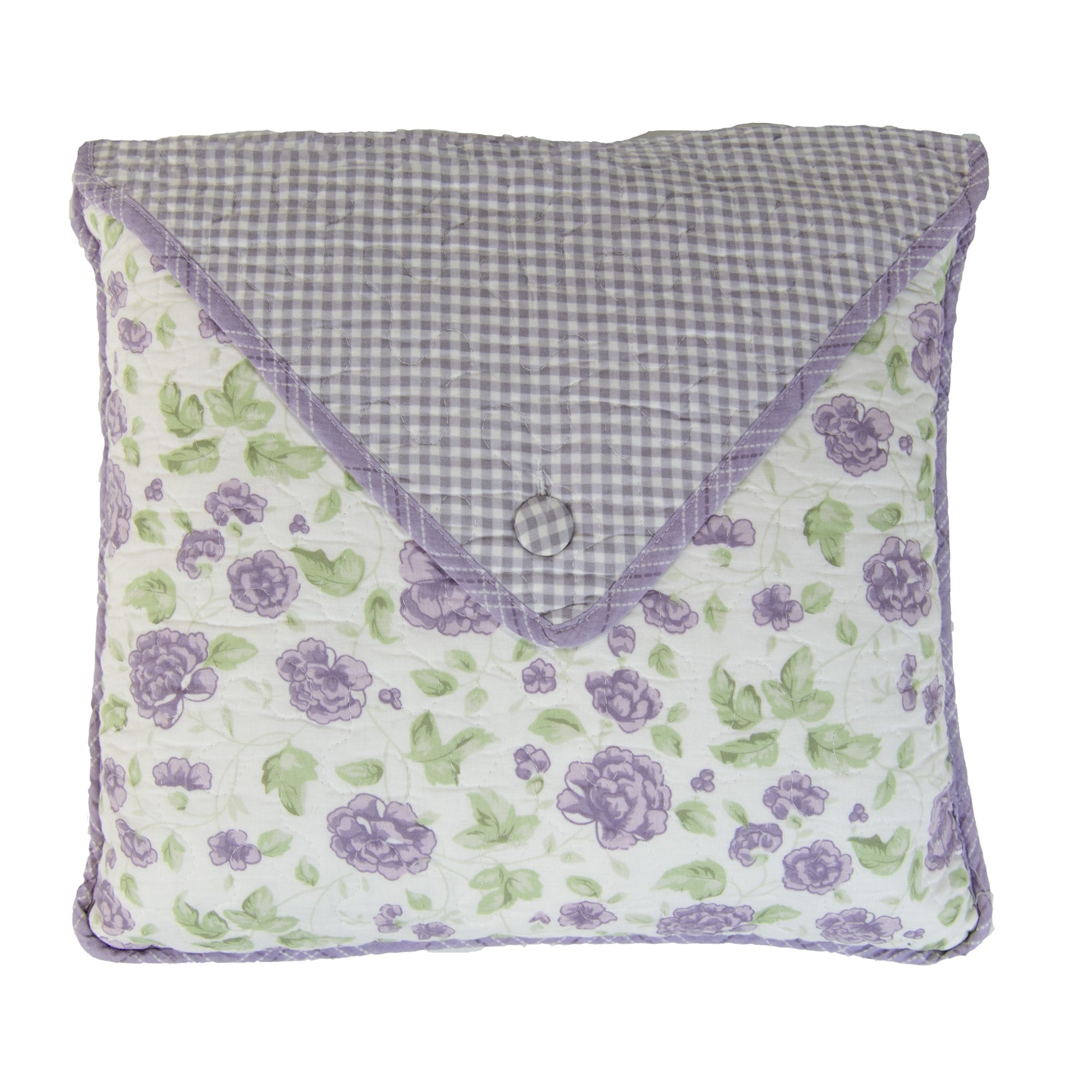 Donna Sharp Lavender Rose Envelope Decorative Pillow