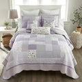 Donna Sharp Lavender Rose Quilt Set