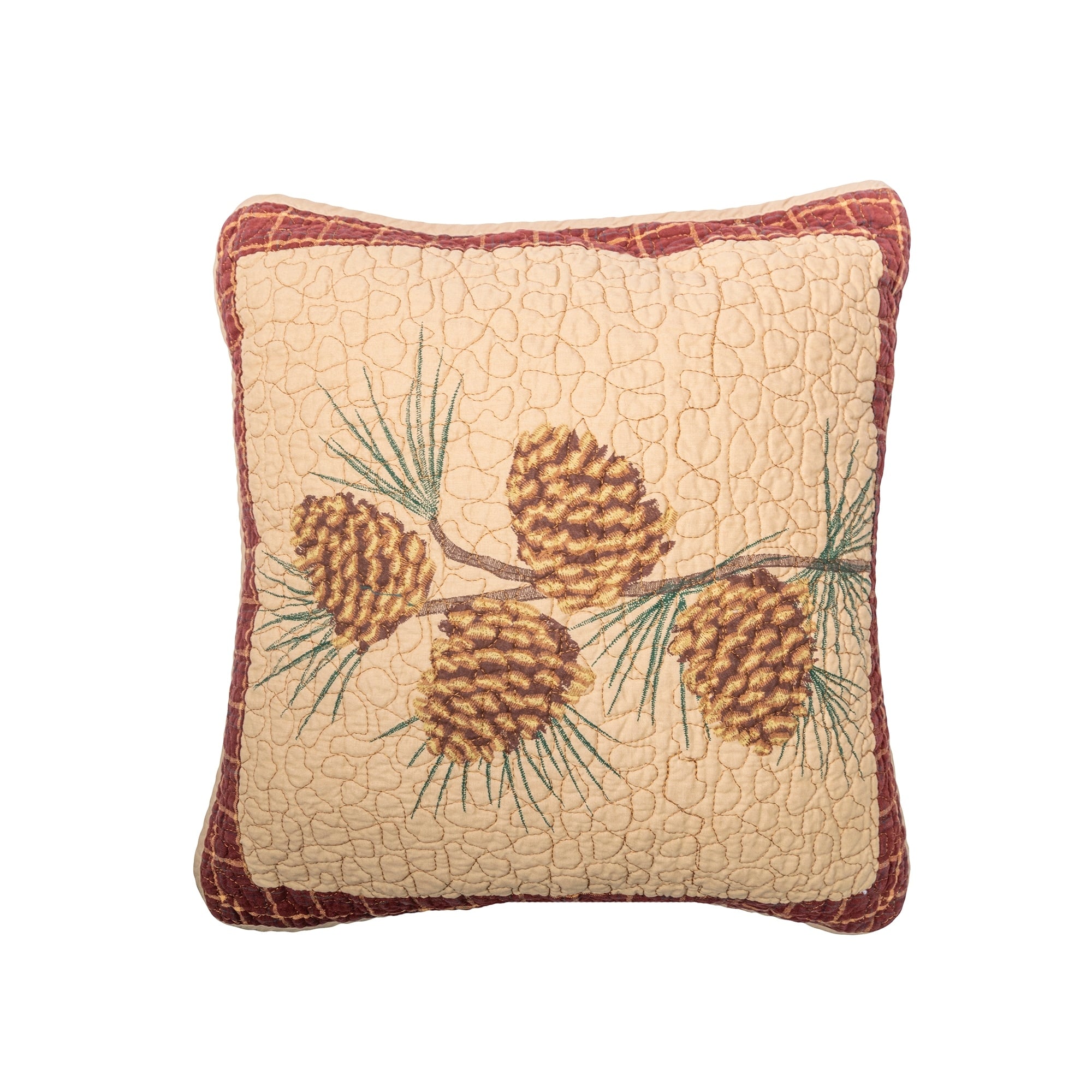 Donna Sharp Pine Lodge Pine Branch Decorative Pillow