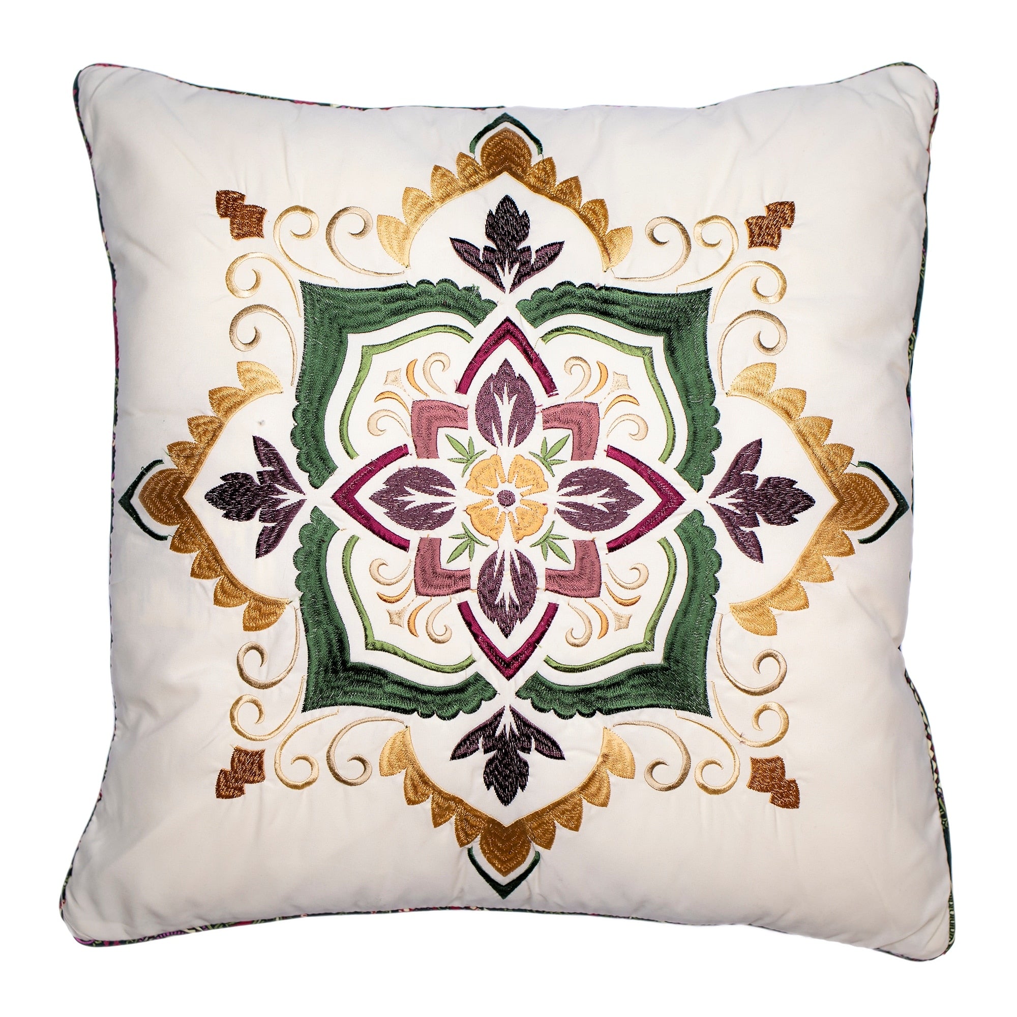 Donna Sharp Spice Postage Stamp Ucc Square Decorative Pillow