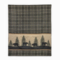 Donna Sharps Bear Walk Plaid Throw