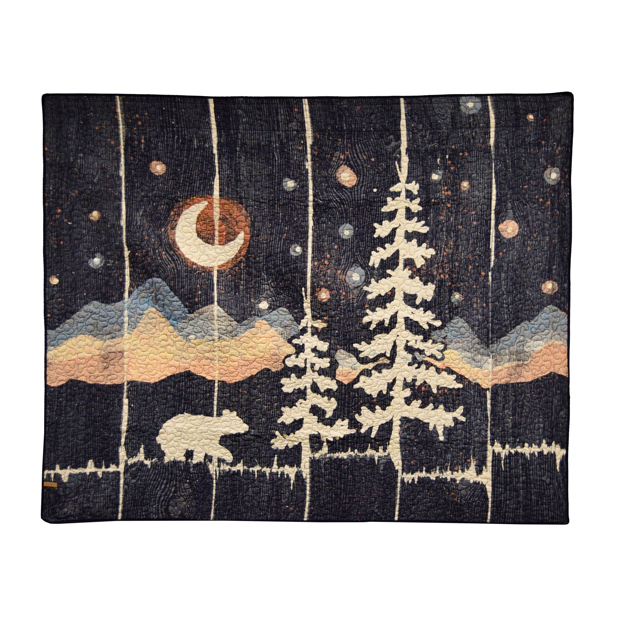 Donna Sharps Moonlit Bear Throw