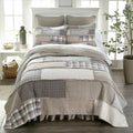 Donna Sharps Smoky Cobblestone Quilt Set