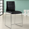 Furniture Of America Ashford Leatherette 24.50 Inch Counter Height Stools Set Of 2