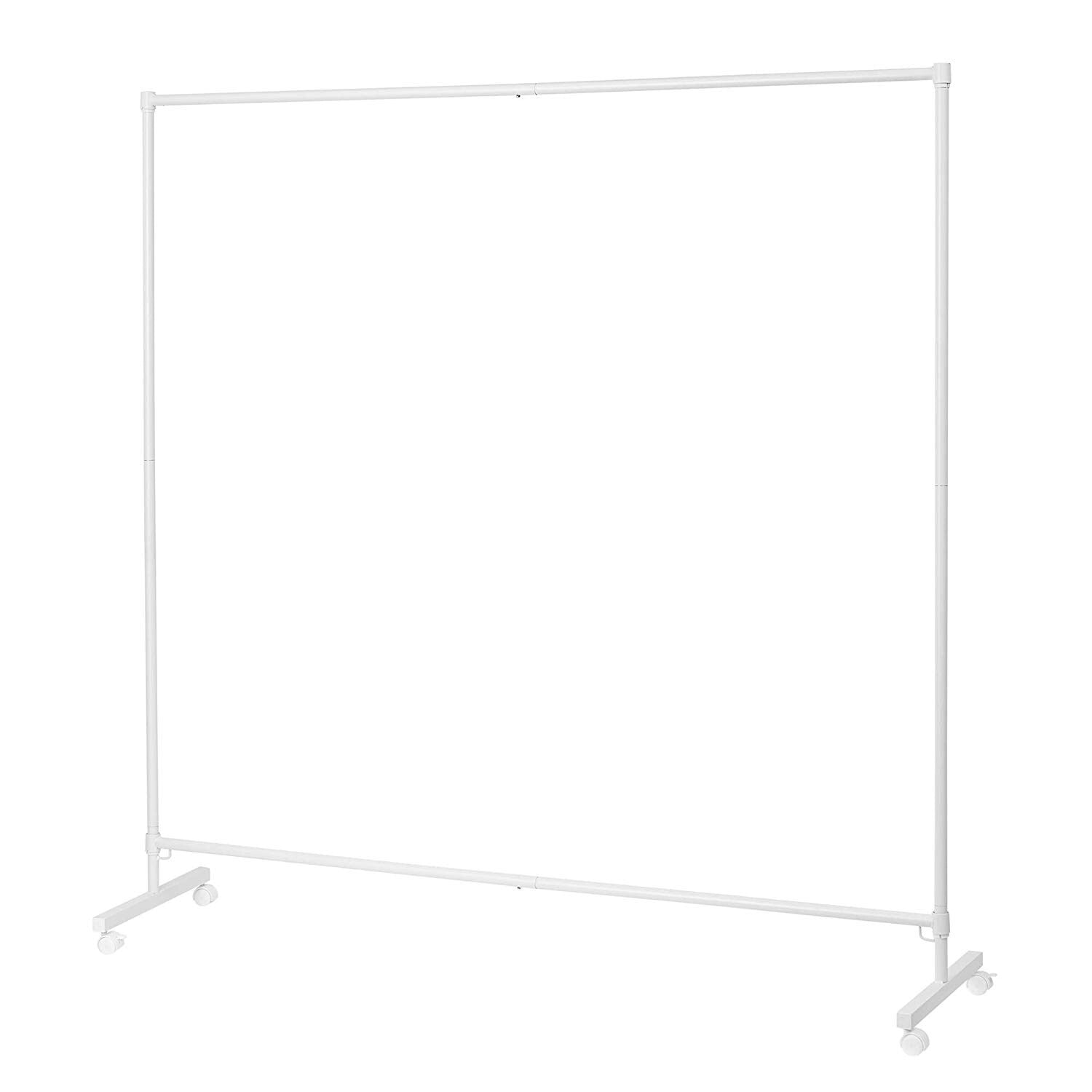 Dont Look At Me Simplified Privacy Room Divider White Frame