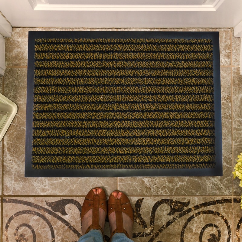 Doortex Ultimat Indoor Entrance Mat Blue Rectangular Size 24 X 32 2 X 28