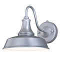 Vaxcel Dorado 9 Outdoor Wall Light Satin Silver