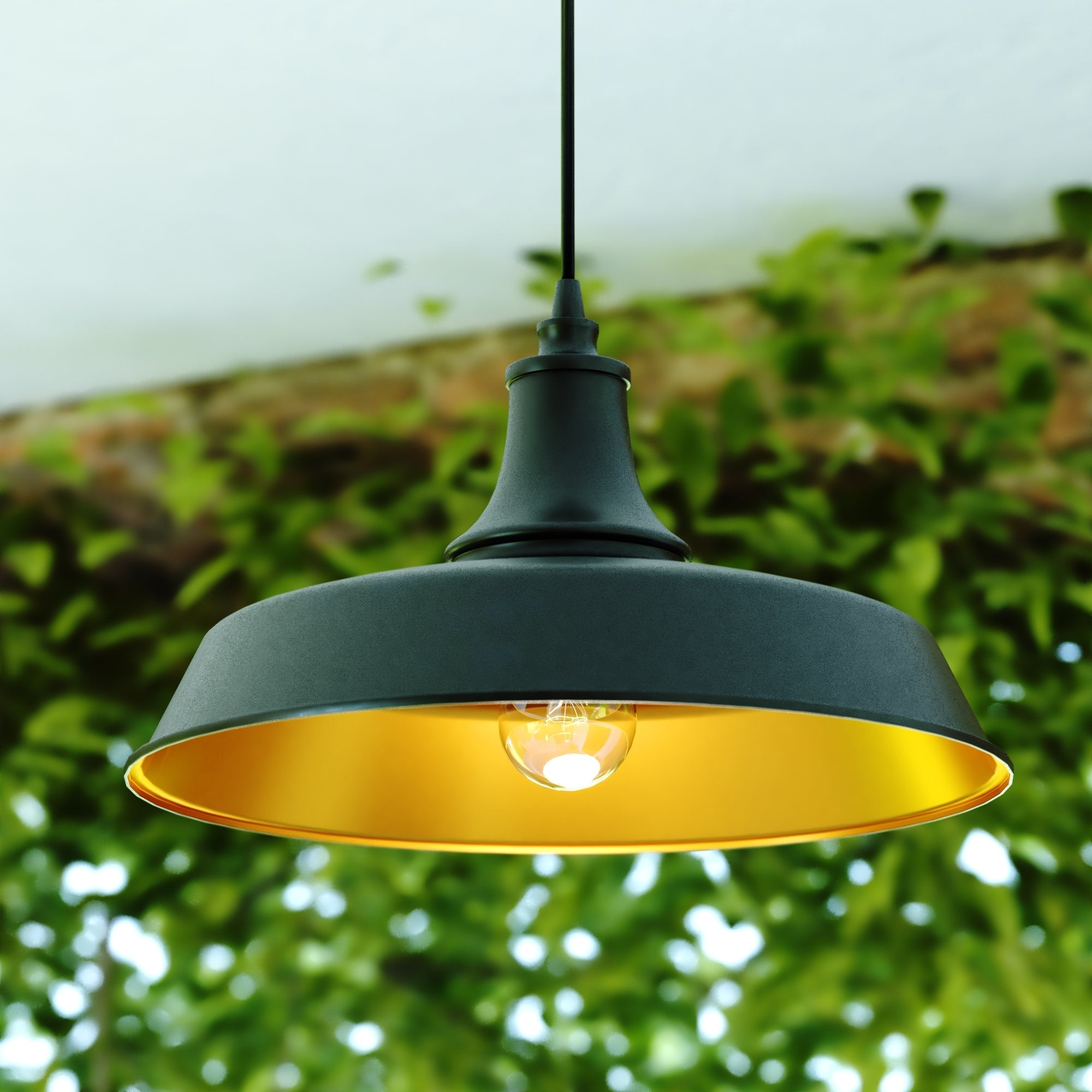 Vaxcel Dorado Outdoor 15 Pendant Dark Bronze