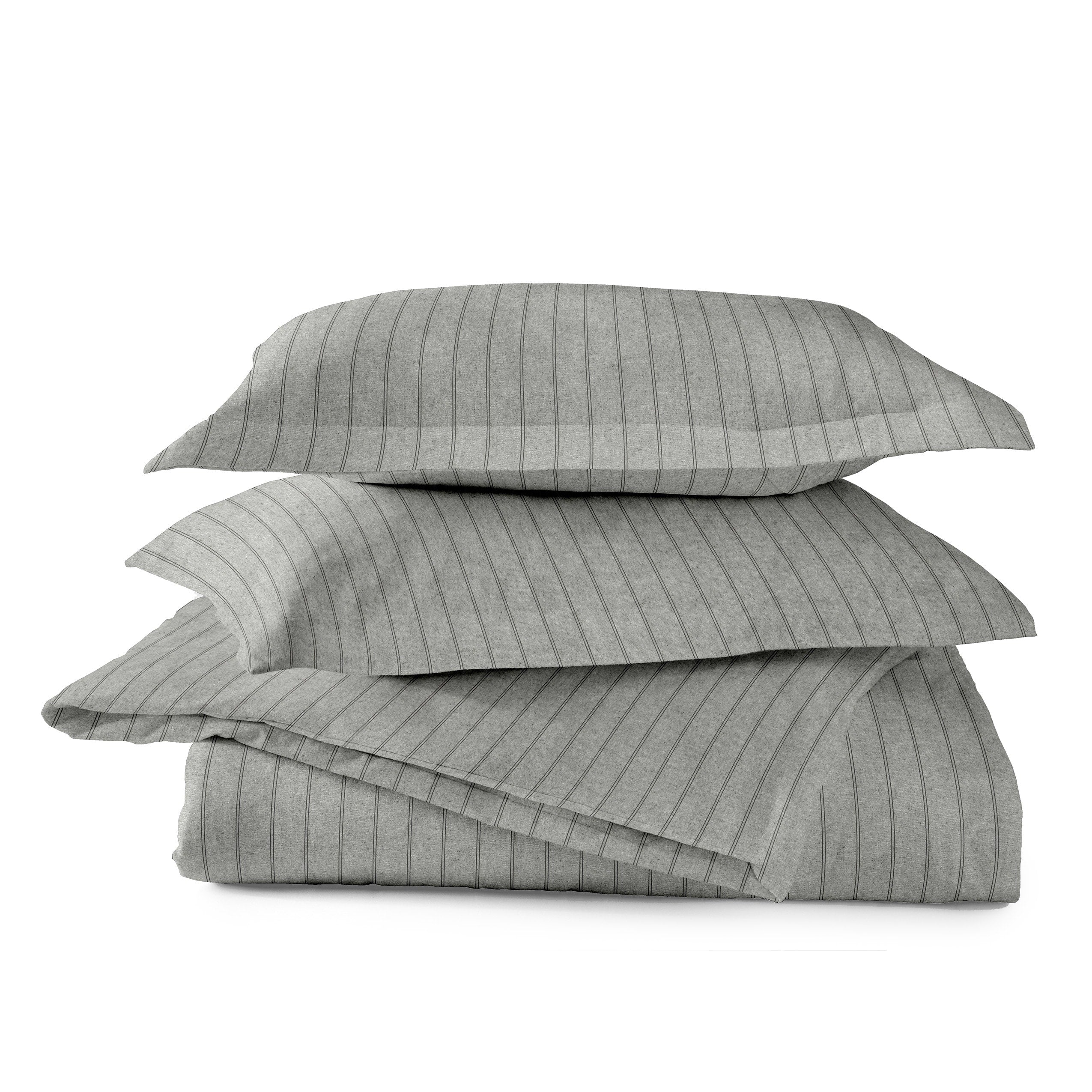 Dormisette Luxury German Flannel Ultra Soft 3 Piece 6 Ounce Duvet Cover Set