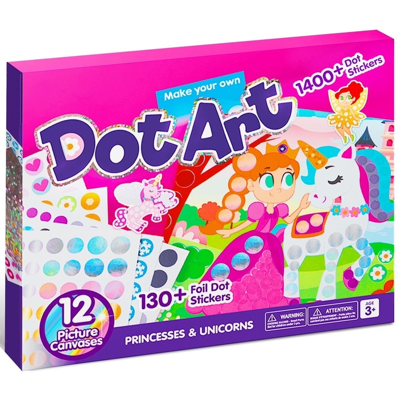 Dot Art Craft Toy Kit For Kids Multicolor
