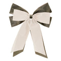 Double Bow Ornament Set Of 2