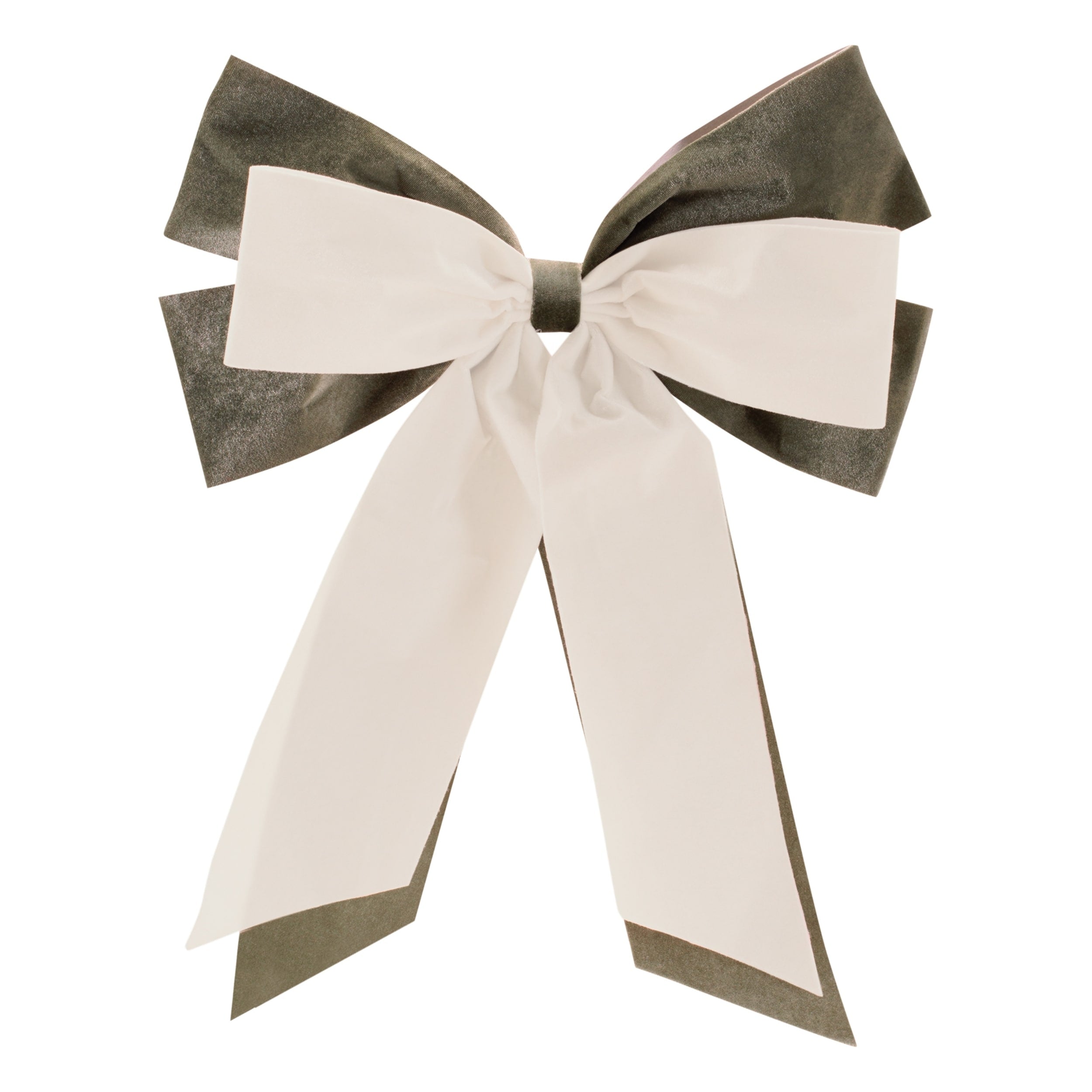 Double Bow Ornament Set Of 2