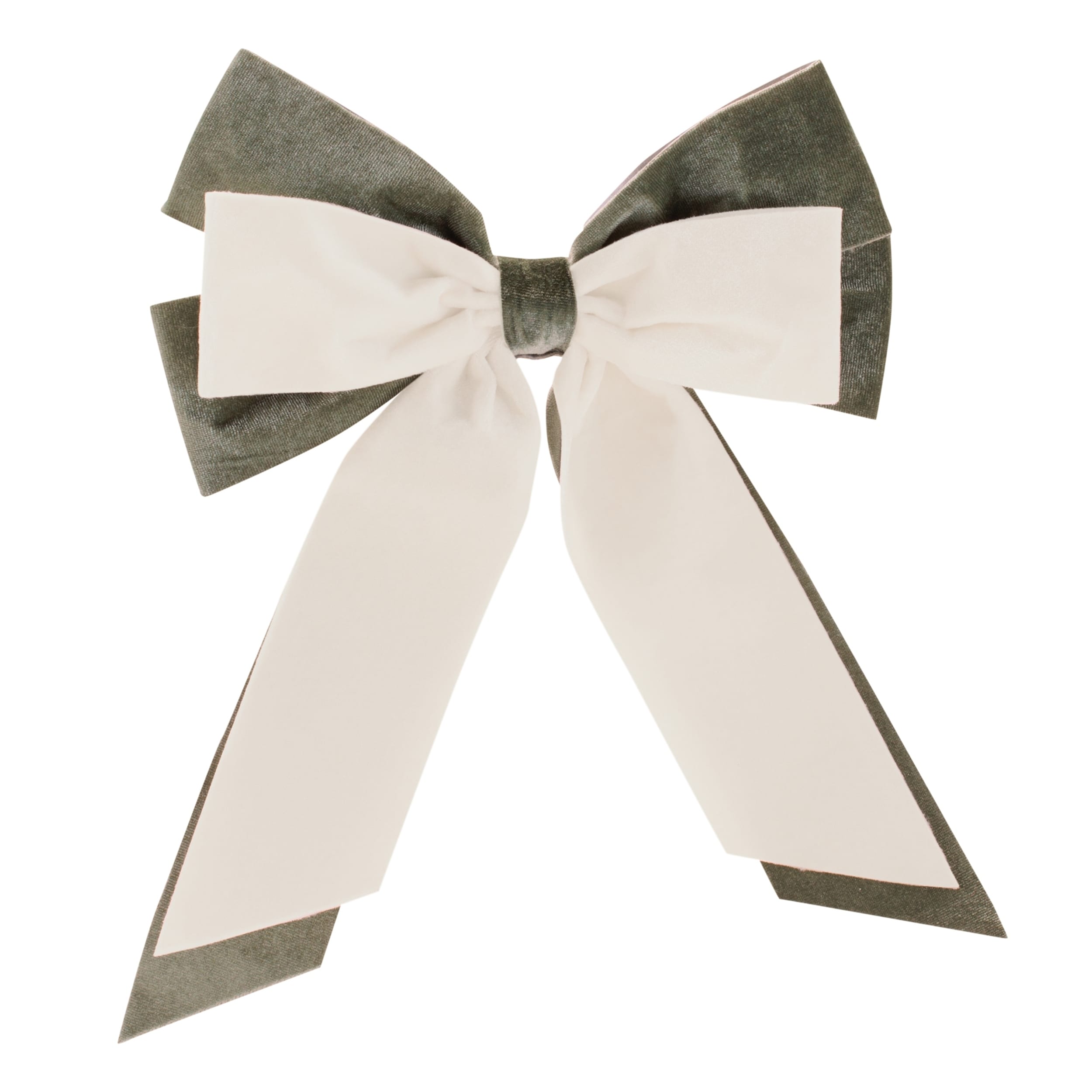 Double Bow Ornament Set Of 2