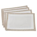Saro Lifestyle Double Layer Placemats Set Of 4