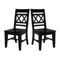 Double X Back Chair