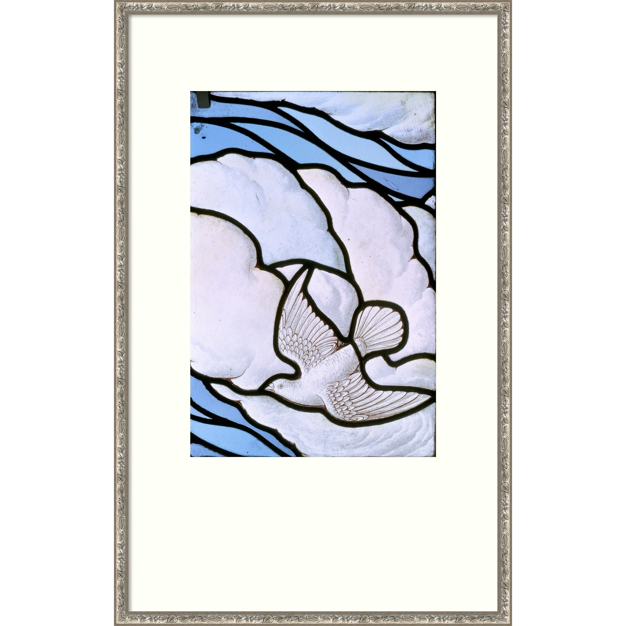 Dove Of Peace The Nursery 1886 By Edward Holmes Jewitt Wood Framed Wall Art Print