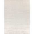 Dove Plain Handloomed Viscose White Area Rug