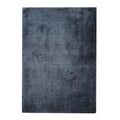 Dove Handloomed Viscose Navy Area Rug 6 X 9