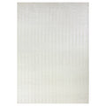 Dovey Handloomed Bamboo Silk White Area Rug 136 X 186