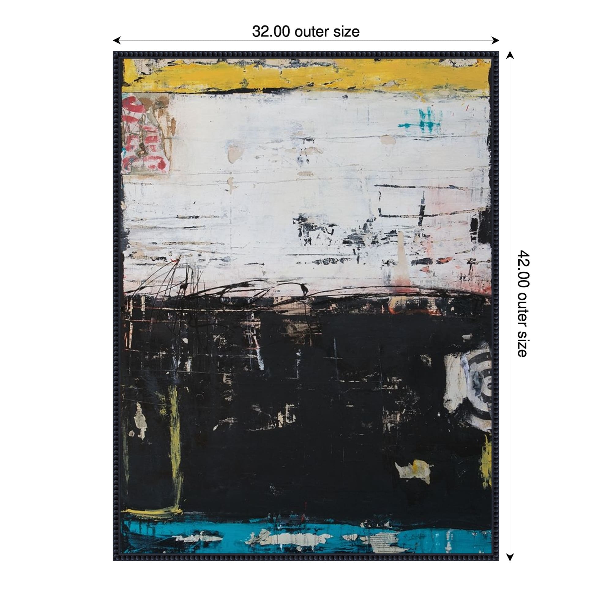 Down And Dirty By Erin Ashley Framed Canvas Wall Art Print
