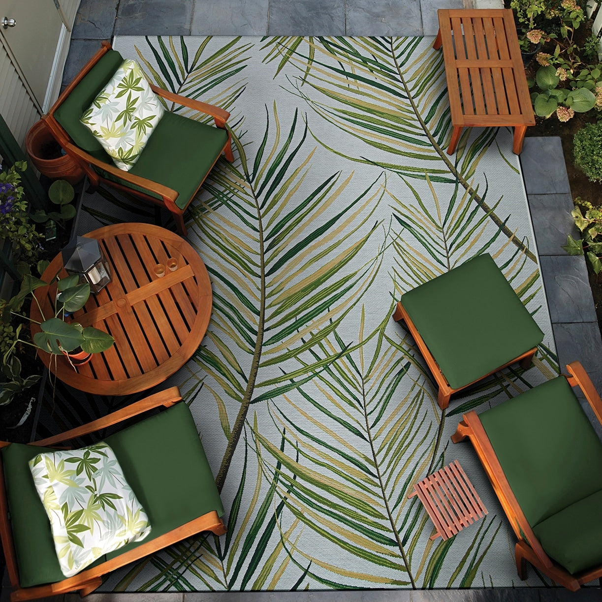 Gelato Grove Indoor Outdoor Area Rug
