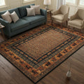 Couristan Old World Classics Pazyrk Burnished Rust Wool Rug 910 X 139