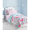 Dream Factory Flamingo 7 Piece Bed In A Bag With Sheet Set