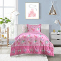 Dream Factory Magical Princess 4 Piece Toddler Comforter Set
