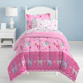 Dream Factory Magical Princess Twin 5 Piece Bed In A Bag With Sheets