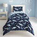 Dream Factory Sharks 3 Piece Cotton Comforter Set