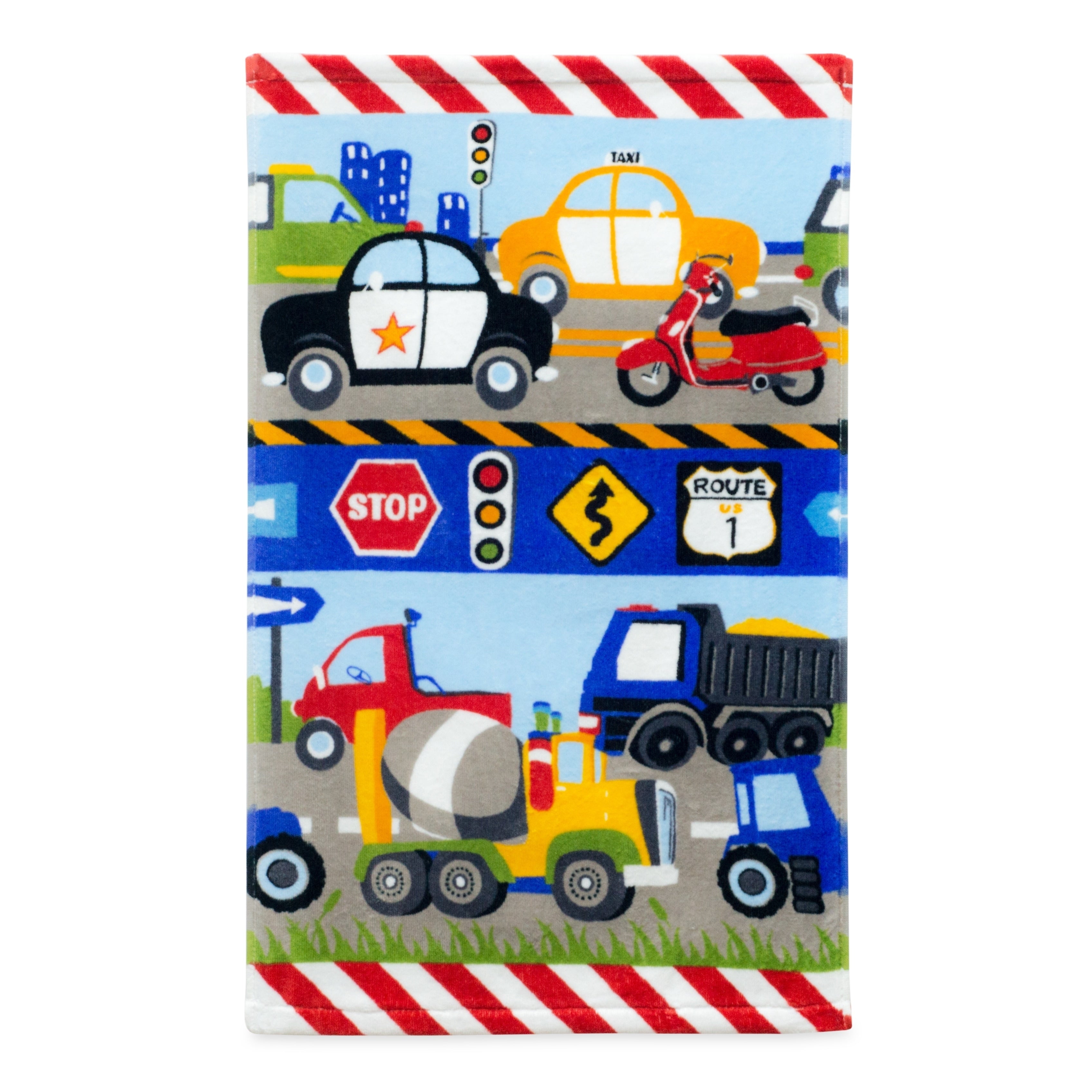 Dream Factory Trains And Trucks Hand Towel