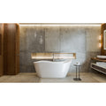 Dreamline Btmr6528Xew Mirage 65 Free Standing Acrylic Soaking Tub