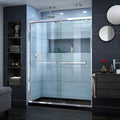 Dreamline Encore 32 In. D X 54 In. W X 78 3 4 In. H Bypass Sliding Shower Door And Shower Base Kit