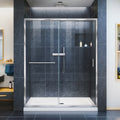 Dreamline Infinity Z Frameless Sliding Shower Door And Slimline 36 In. By 60 In. Single Threshold Shower Base