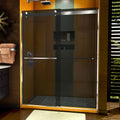 Dreamline Sapphire 56 60 In. W X 76 In. H Semi Frameless Bypass Shower Door