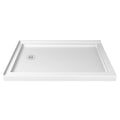 Dreamline Slimline 36 In. D X 48 In. W X 2 3 4 In. H Double Threshold Shower Base